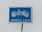 SP1653 Speldje Dodge 1919, Verzamelen, Speldjes, Pins en Buttons, Gebruikt, Ophalen of Verzenden