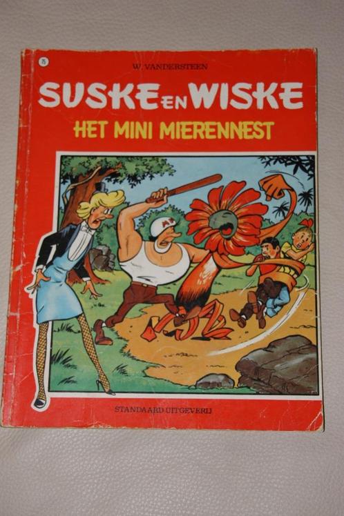 Het mini mierennest - Suske en Wiske - nummer 75, Boeken, Stripverhalen, Gelezen, Eén stripboek, Ophalen of Verzenden
