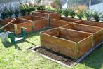 Moestuinbak 2 formaten (stapelbaar), Ophalen, Minder dan 30 cm, 100 cm of meer, Zo goed als nieuw