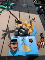 playmobil pirateneiland met bootje, Complete set, Zo goed als nieuw, Ophalen