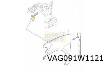 Volkswagen ID.3 (9/20-) Voorscherm Links Origineel! 10A82102 beschikbaar voor biedingen