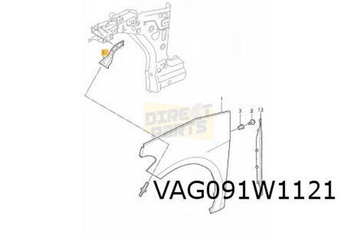 Volkswagen ID.3 (9/20-) Voorscherm Links Origineel! 10A82102, Auto-onderdelen, Carrosserie, Spatbord, Volkswagen, Nieuw, Verzenden