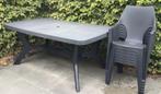 Tuinset, Tuin en Terras, Ophalen, Kunststof, 6 zitplaatsen, Zo goed als nieuw