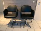 Kappersstoelen met pomp, Huis en Inrichting, Stoelen, Ophalen, Zo goed als nieuw
