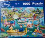 DISNEY PRINSESSEN ROEIVIJVER 1000 stukjes., Enlèvement, 500 à 1500 pièces, Comme neuf, Puzzle