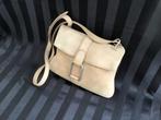 Delvaux schouder/cross-over tas., Ophalen of Verzenden, Gebruikt, Beige