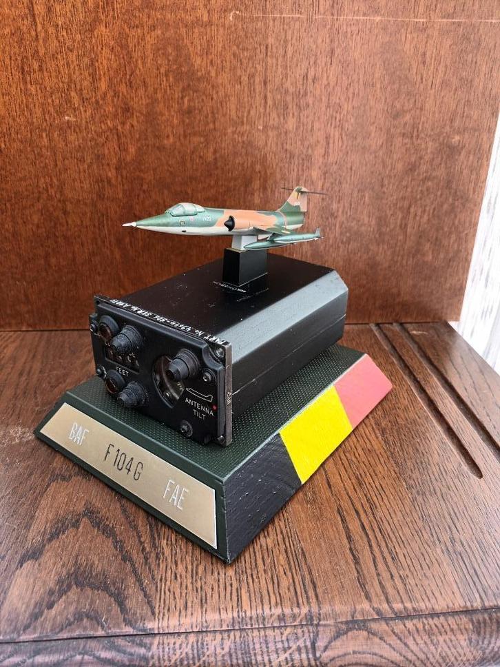 luchtmacht F-104 G starfighter BAF FAE, Verzamelen, Luchtvaart en Vliegtuigspotten, Zo goed als nieuw, Overige typen, Ophalen