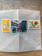 Postzegels van kuifje uit 1999 en 1979, Kunst, Ophalen of Verzenden, Niet gestempeld, Postfris
