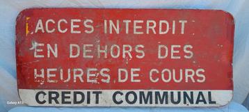 Plaque d avertissement, Enlèvement ou Envoi, Comme neuf