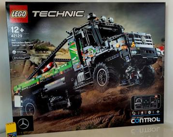Camion d'essai Lego 42129 4x4 Mercedes-Benz Zetros, Enlèvement ou Envoi, Neuf, Ensemble complet, Lego