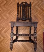 Antieke decoratieve stoel, Ophalen