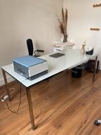 Eettafel / bureau Ikea, Huis en Inrichting, Ophalen, Zo goed als nieuw, Vijf personen of meer