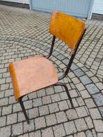 Vintage school stoel, Huis en Inrichting, Stoelen, Ophalen