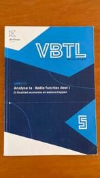 VBTL 5 - leerboek Analyse 1a: reële functies (D-Economie en, Enlèvement, Néerlandais