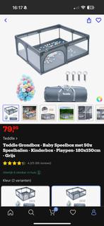 grondbox, Kinderen en Baby's, Babyparken, Ophalen, Zo goed als nieuw