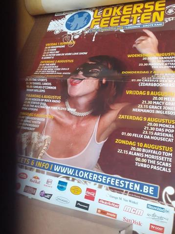 poster Status Quo Lokerse Feesten 2008