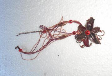 Superbe collier avec pendentif de style Boho, Envoi, Comme neuf, Avec pendentif