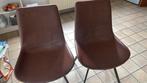 IKEA Faux Stoelen (Leder), Huis en Inrichting, Ophalen, Leder, Gebruikt, Twee