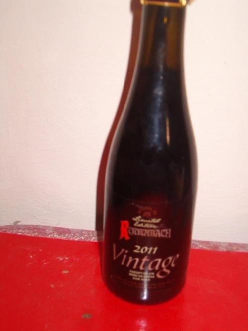 1 bouteille de RODENBACH VINTAGE 2011 (37,5 cl.), Collections, Marques de bière, Bouteille(s), Autres marques, Enlèvement ou Envoi