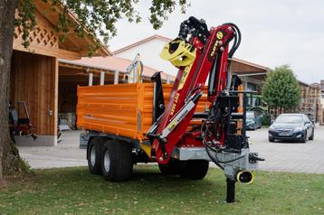 grue forestière en Z TAJFUN DOT 50 ZK pour tracteur, Enlèvement