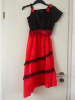 Flamenco of Spaanse danseres verkleedjurk - Maat 146, Enlèvement ou Envoi, Comme neuf, 146 à 152, Fille