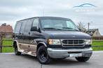 Ford E150 Econoline Kampeerwagen 4.6 V8 / LPG / TREKHAAK, Auto's, Automaat, 4 zetels, Blauw, Elektrische ramen