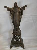 Koperen Christusbeeld, Antiek en Kunst, Antiek | Religieuze voorwerpen, Ophalen of Verzenden