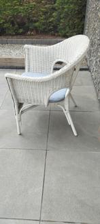 rieten zetel, Tuin en Terras, Ophalen, Zo goed als nieuw