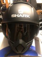 Shark helm drak blank mat maat M, Motoren, Kleding | Motorhelmen, Overige typen, Nieuw zonder kaartje, Heren, M