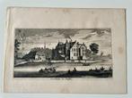 Laat 17de eeuwse ets Castellum de Duffel J.Le Roy 1698, Antiek en Kunst, Kunst | Etsen en Gravures, Ophalen of Verzenden
