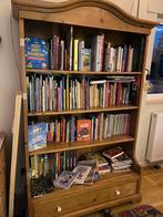 Houten boekenkast met leggers en lade, Huis en Inrichting, Ophalen, Gebruikt
