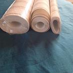 Trendy ''houten panelen'' vlies behang, Ophalen of Verzenden