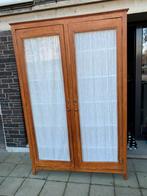 Oude vitrine kast, Huis en Inrichting, Ophalen, Glas