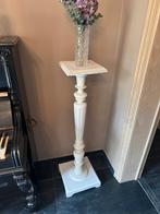 Houten pilaar houder, Huis en Inrichting, Woonaccessoires | Zuilen en Pilaren, Ophalen, Gebruikt