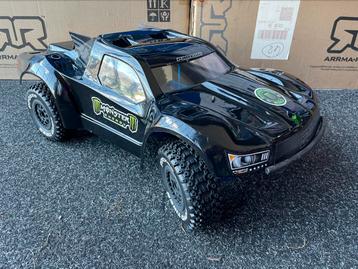 Traxxas Slash 2wd Lcg Rollend Chassis Met RPM onderdelen beschikbaar voor biedingen