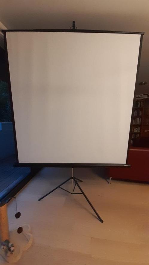 Ecran de projection, Audio, Tv en Foto, Projectieschermen, Zo goed als nieuw, Handmatig, Ophalen
