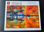 Puzzel King 1000 stuks: little house at the lake, Ophalen of Verzenden, Zo goed als nieuw