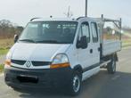 RENAULT MASTER BENNE DOUBLE CABİNNE 7PLACES 2.5DCİ 154.000KM, Auto's, Renault, 2500 cc, Wit, Bedrijf, 5 deurs
