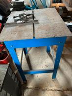 Metalen werkbank tafel, Ophalen