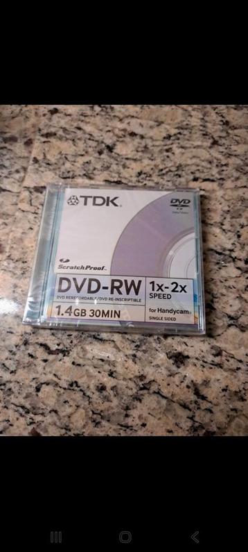 tdk dvd rw beschikbaar voor biedingen