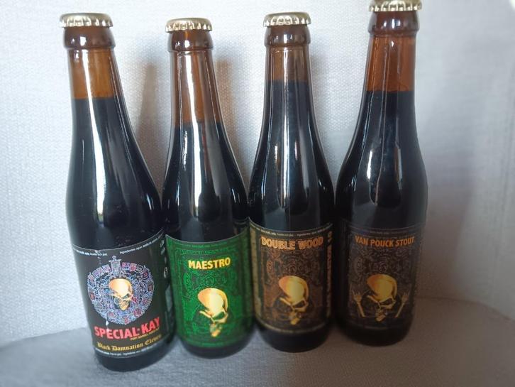 struise brouwers - black damnation - pack 3 - 4x33 cl, Verzamelen, Biermerken, Nieuw, Flesje(s), Overige merken, Ophalen
