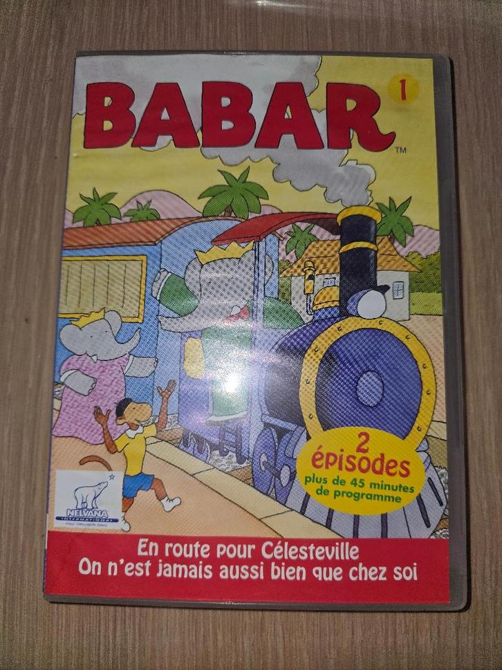 2x DVD: Babar, Cd's en Dvd's, Dvd's | Kinderen en Jeugd, Zo goed als nieuw, Alle leeftijden, Ophalen of Verzenden