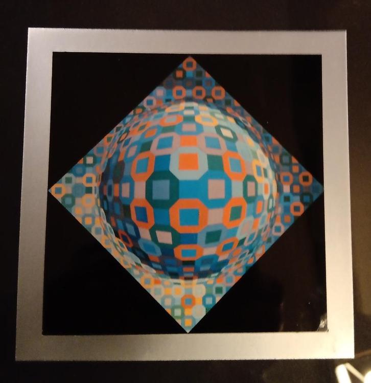Victor Vasarely, Antiek en Kunst, Kunst | Litho's en Zeefdrukken, Ophalen of Verzenden