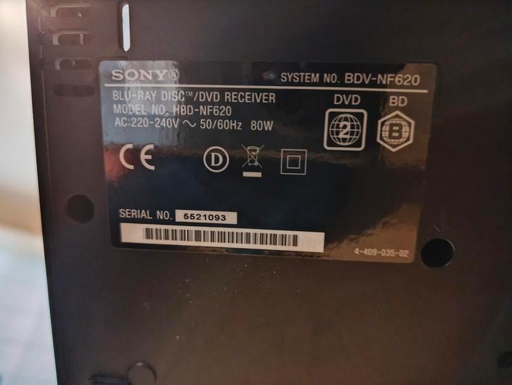 Home cinéma Sony Blu Ray, TV, Hi-fi & Vidéo, Barres de son, Enlèvement