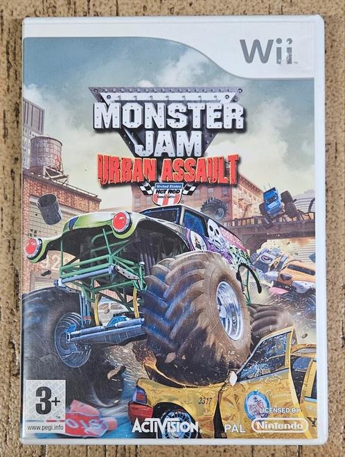 Monster jam Urban Assault, Consoles de jeu & Jeux vidéo, Jeux | Nintendo Wii, Comme neuf, Enlèvement ou Envoi