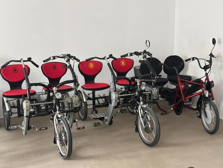 DUOFIETSEN met motor o.a: fun2go, PF + garantie, Fietsen en Brommers, Fietsen | Driewielfietsen, Zo goed als nieuw, Ophalen