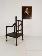 Fauteuil anglais Chinoiserie — Vers 1900, Antiquités & Art, Enlèvement ou Envoi