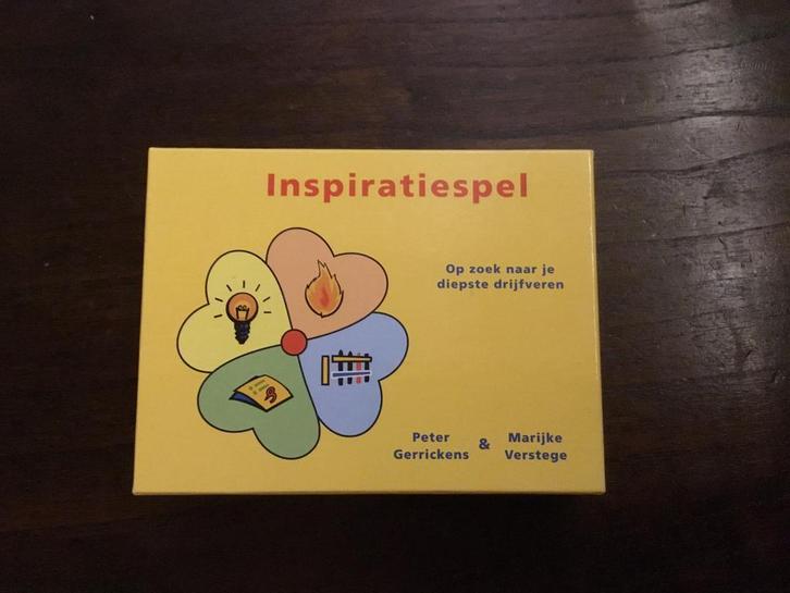 P.Gerrickens-Inspiratiespel:op zoek nr je diepste drijfveren, Boeken, Psychologie, Ophalen of Verzenden