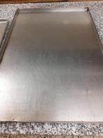 HORECA GRAND PLATEAU INOX BEL ÉTAT 44X63 CM, Maison & Meubles, Cuisine | Vaisselle, Assiettes(s), Enlèvement, Utilisé, Autres matériaux
