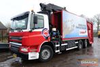 DAF AS75PC 6x2*4 DAF CF - Haller - kraak pers opbouw - HMF 2, Autos, Camions, Rouge, Achat, Entreprise, Automatique